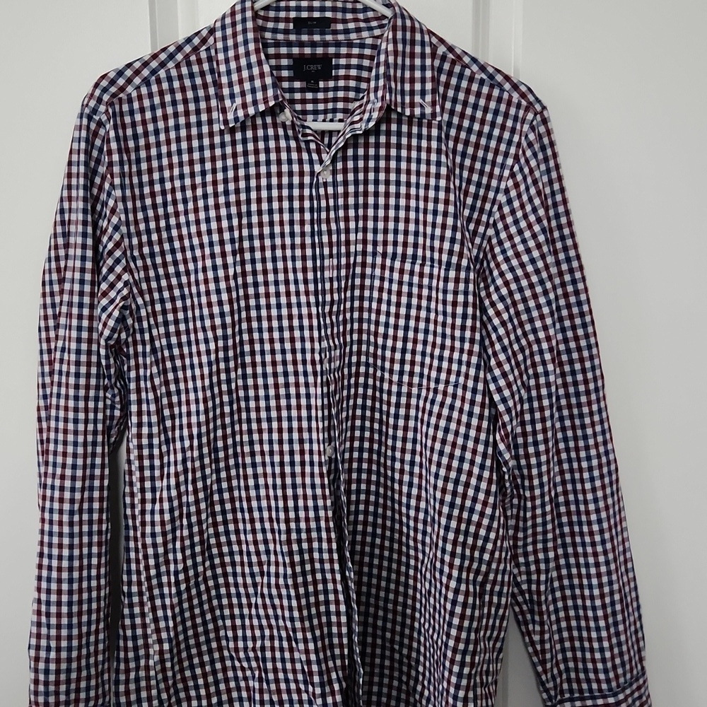 Long sleeve dress shirt slim J Crew